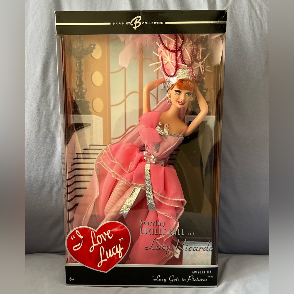 2006 Mattel Barbie Collector I Love Lucy Doll - #J0878 “Lucy Gets in Pic” NIB